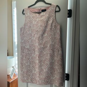 Target, Victoria Beckham sleeveless pink and white dress size Large (L)